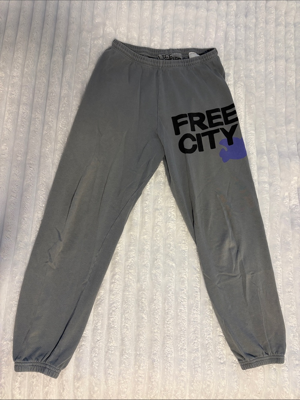 FREECITY Gray Art Sweatpants